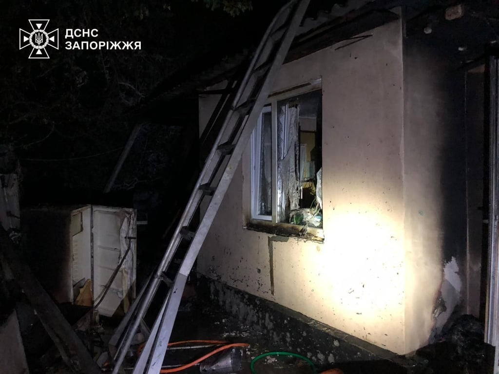 Внаслідок атаки РФ у Запорізькому районі пошкоджено будинки