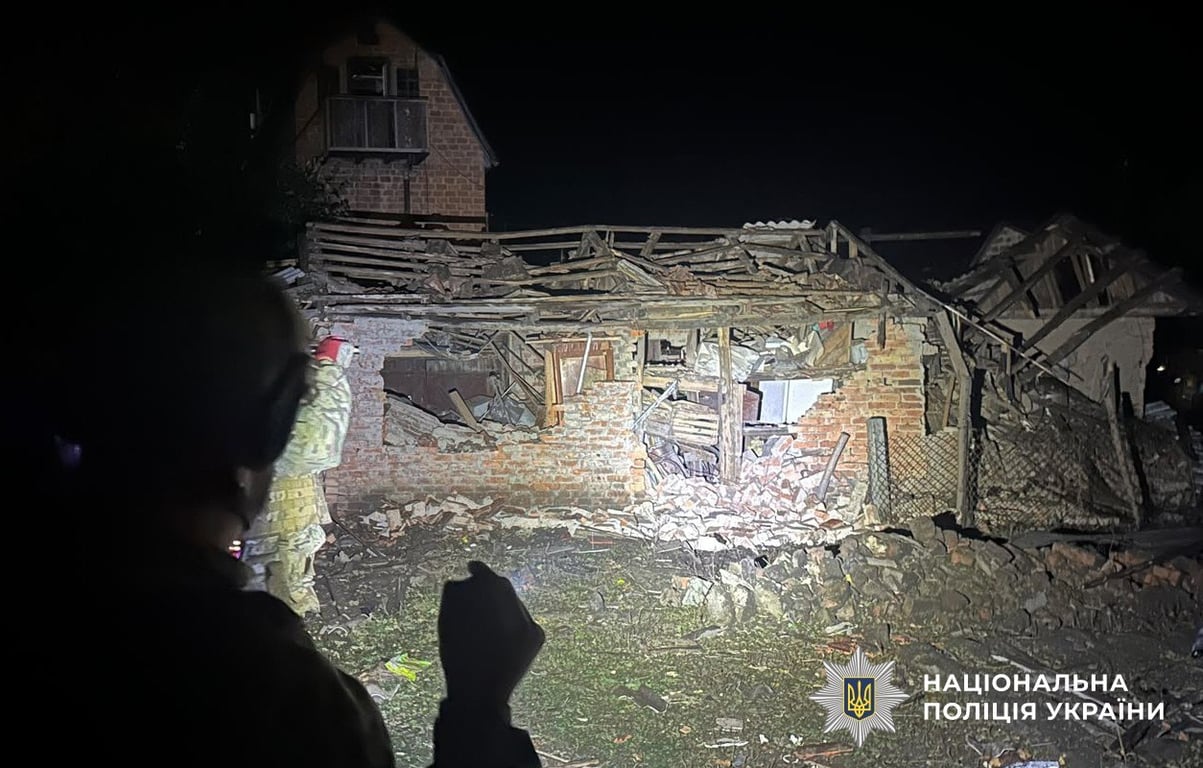 Російський удар пошкодив будинки у Полтавській громаді