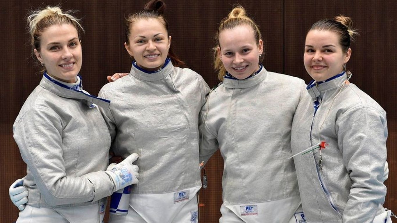 Впервые за 7 лет: женская сборная Украины по фехтованию лучшая на этапе Кубка мира