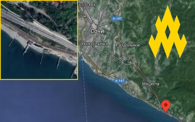 "АТЕШ" виявив систему ППО, яка прикриває дачу путіна в Сочі - фото 2