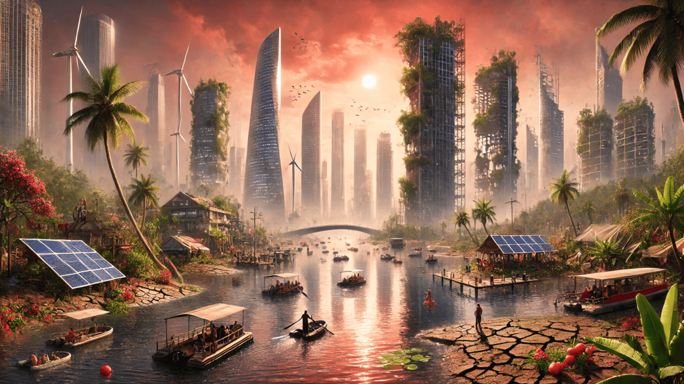 Как выглядит Земля после глобального потепления