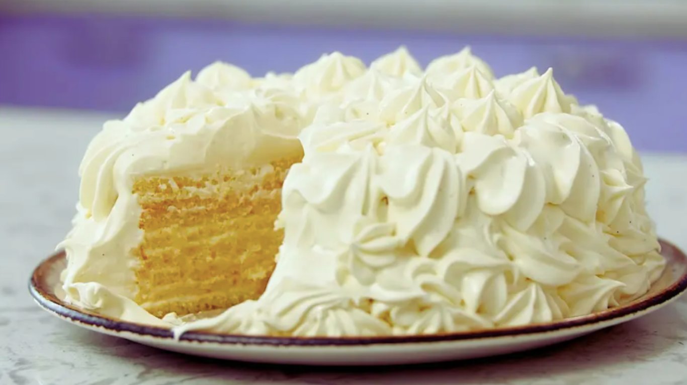 рецепт торта молочна дівчинка