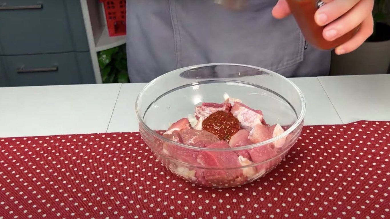 мясо с картошкой