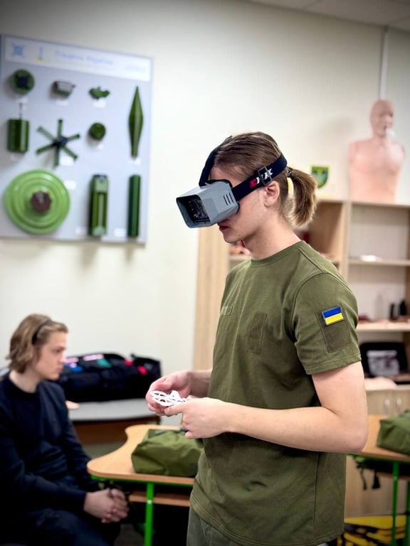 Впервые в стране — одесские школьники получили военное снаряжение - фото 2