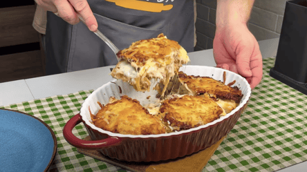 Запіканка з дерунів з м'ясною начинкою — ситний рецепт на вечерю - 285x160