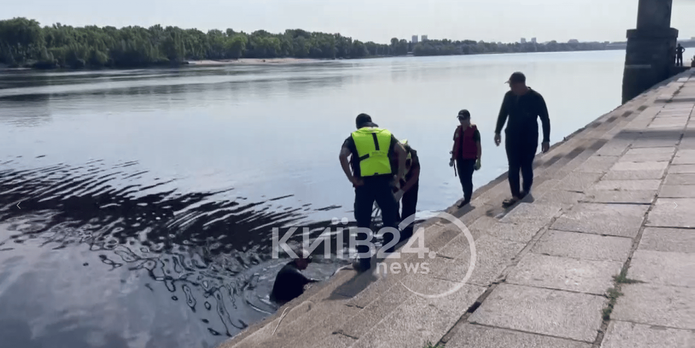 Пошуки тіла у Дніпрі