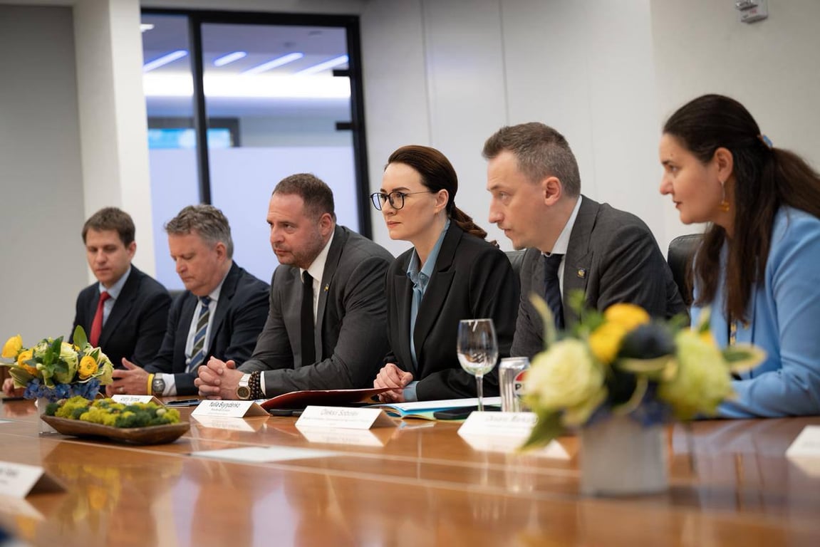 Юлія Свириденко та Андрій Єрмак