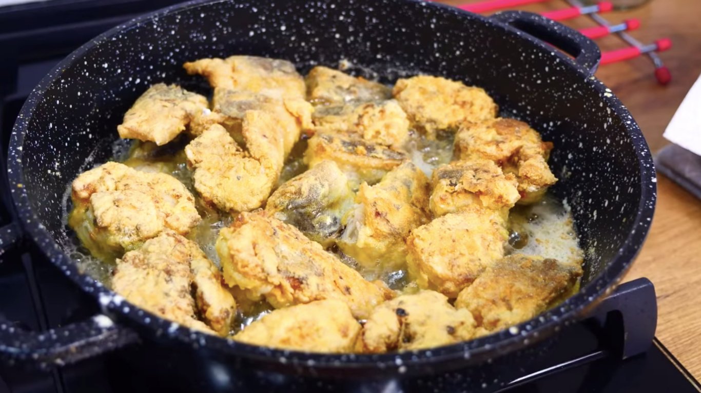 рецепт смаженого хека на вечерю