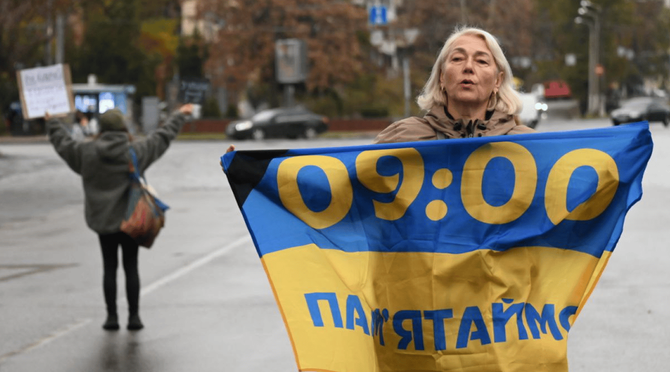 В Одесі вібулася акція "Хвилина мовчання"