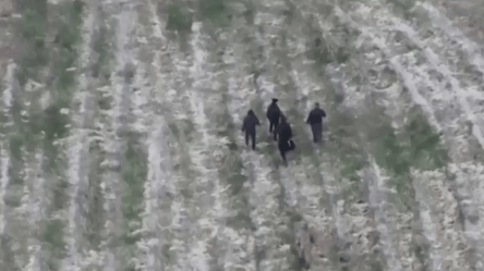 На Закарпатті п’ятеро чоловіків незаконно перейшли угорський кордон — відео - 285x160
