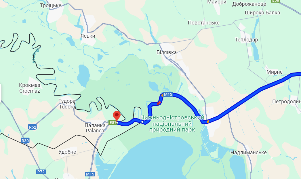 Ситуация на дорогах — пробки на трассе Одесса-Рени - фото 1