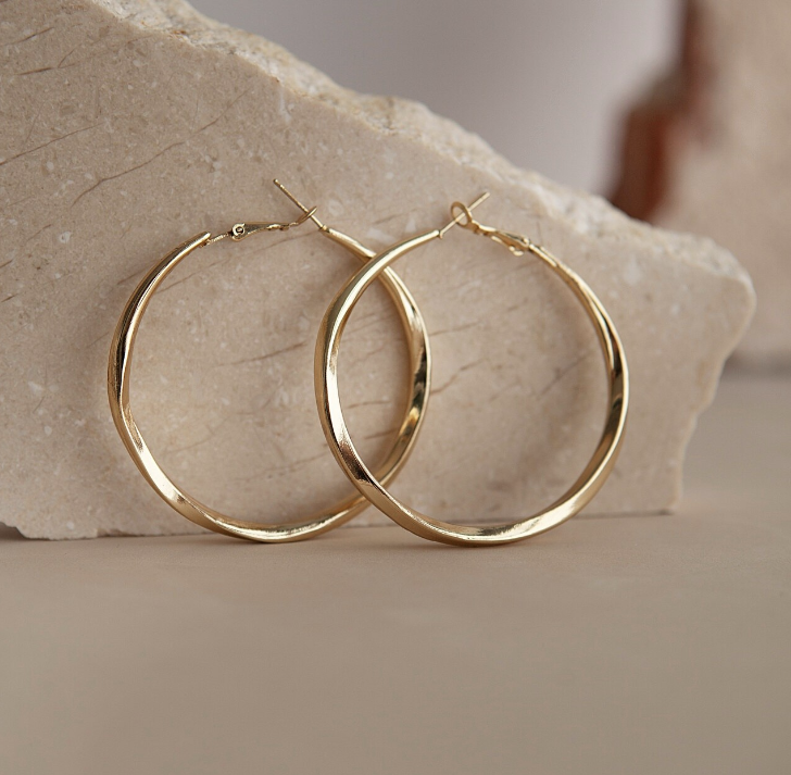 An earring can take on a negative