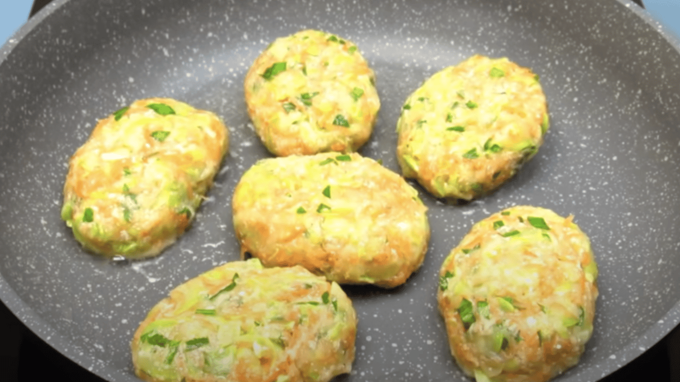 простий рецепт котлет з кабачків