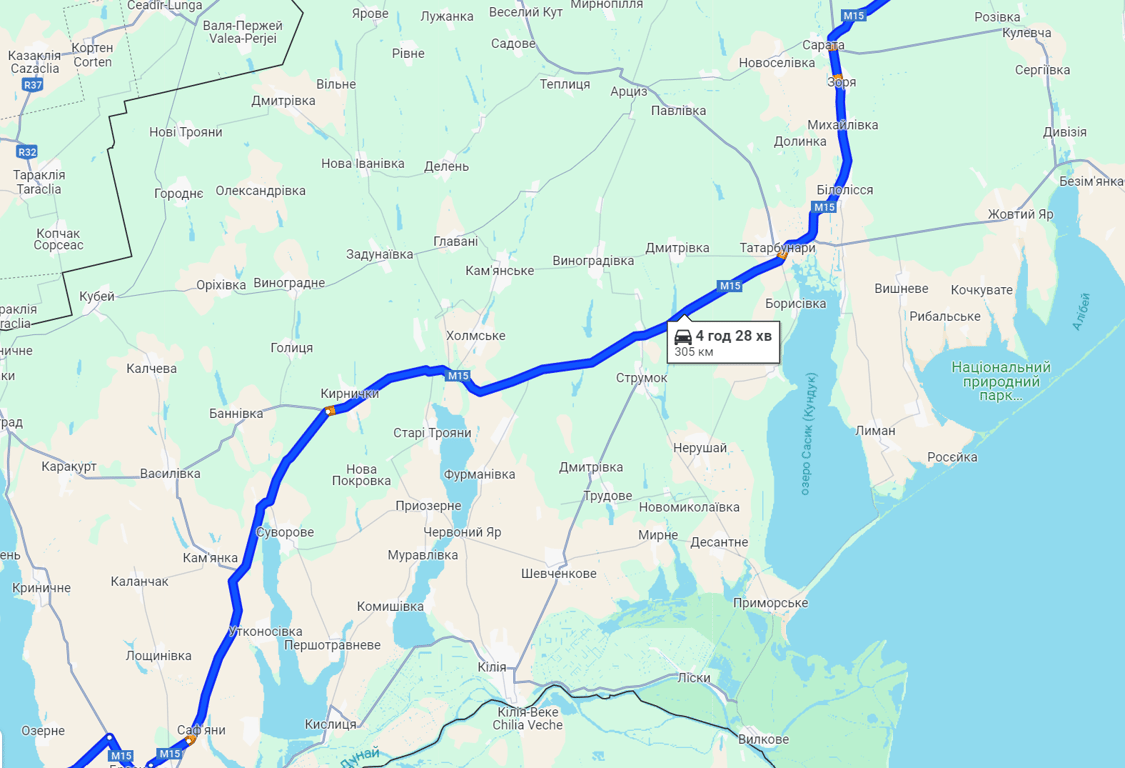 Затори в Орлівці