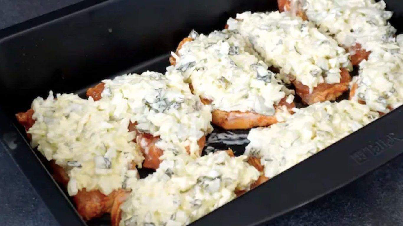 м’ясо по-королівськи в духовці