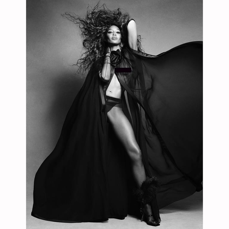 Модель Наомі Кемпбелл. Фото: instagram.com/luigiandiango/