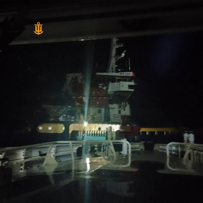 Росія вдарила по турецькому судну