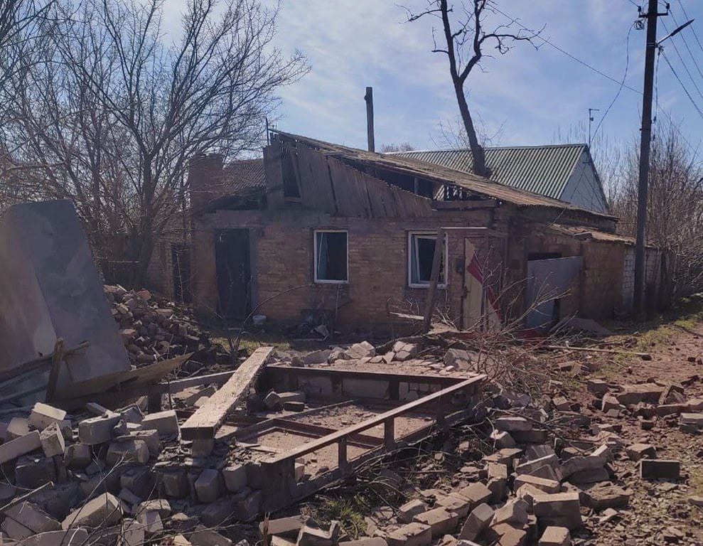 Руйнування в приватному будинку