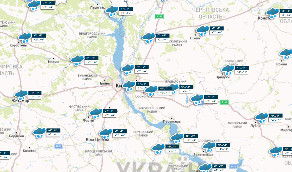 погода Київ