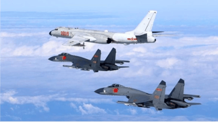 Восемь китайских истребителей пересекли среднюю линию Тайваньского пролива - 285x160