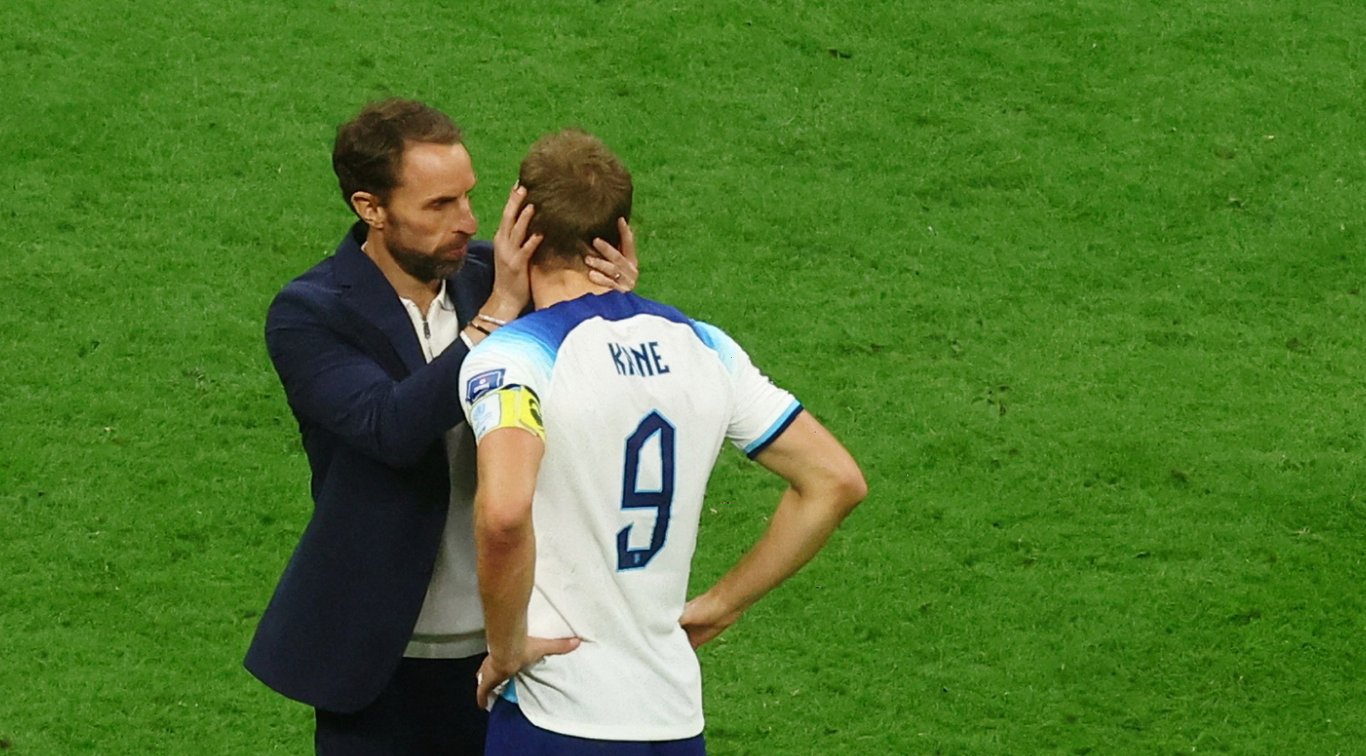 Гарет Саутгейт и Харри Кейн