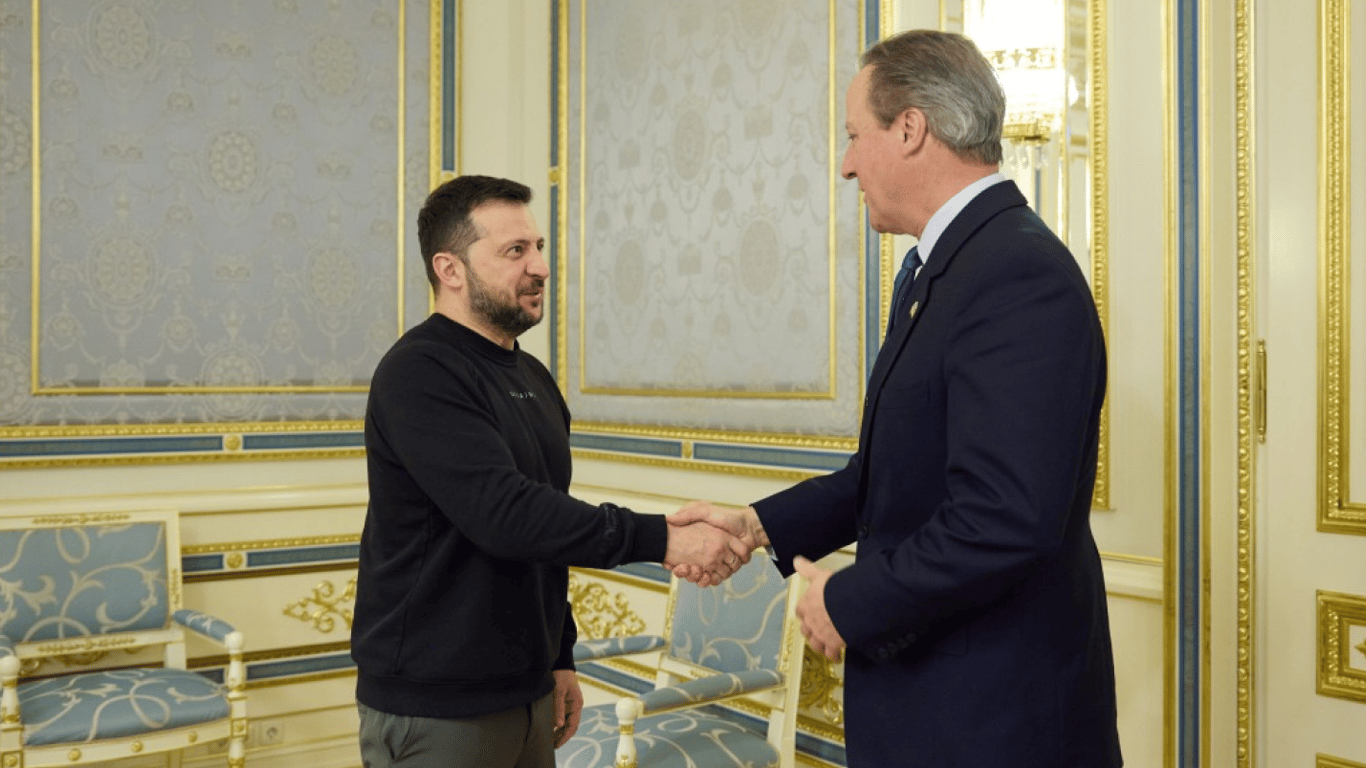 Зеленский встретился с новоназначенным госсекретарем по иностранным делам Британии