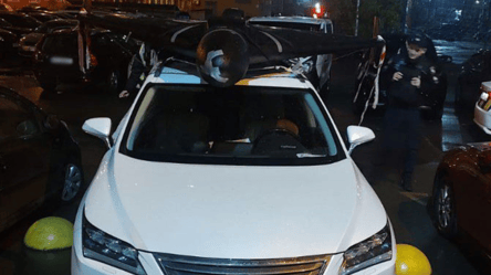 У киевлянина изъяли Шахед, который он перевозил на автомобиле - 285x160