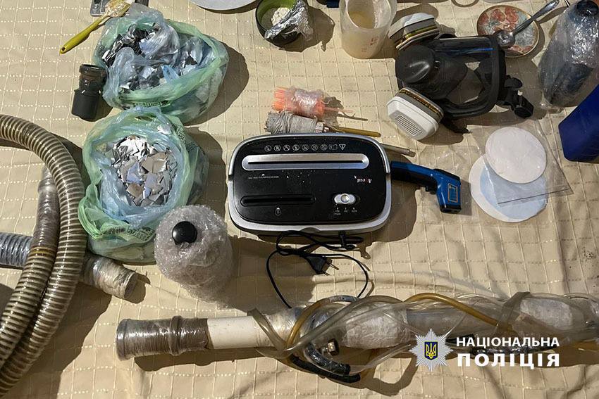 Вилучене обладнання. Фото: скриншот