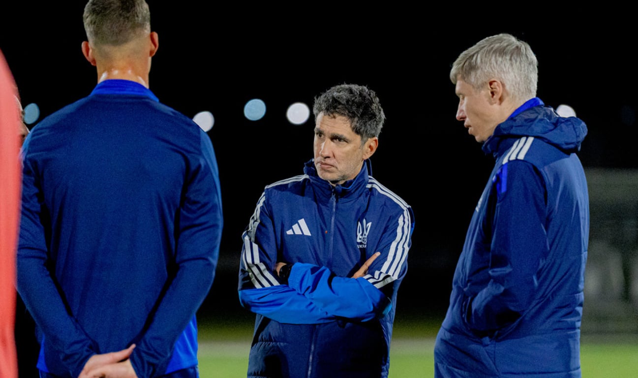 Унаи Мельгоса в молодежной сборной Украины