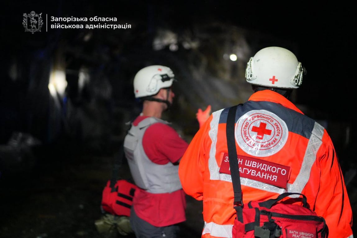 Загін швидкого реагування на місці атаки