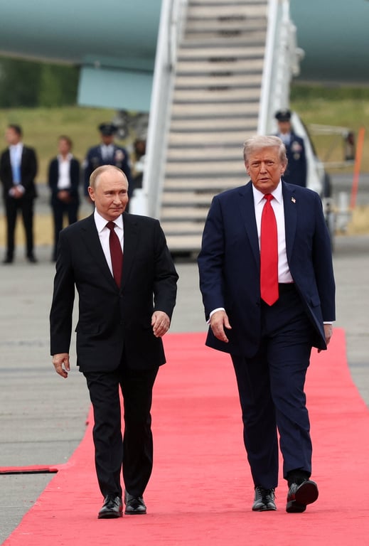 Путін і Трамп на Алясці