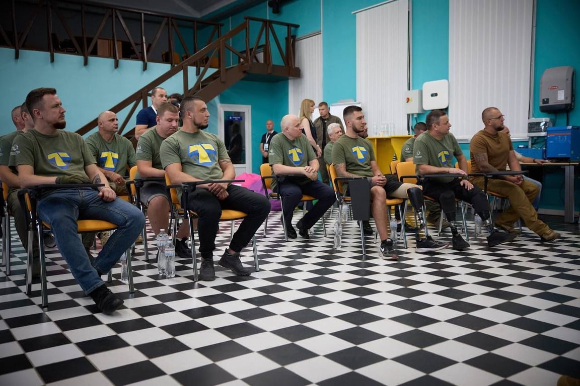 Зеленский и ветераны