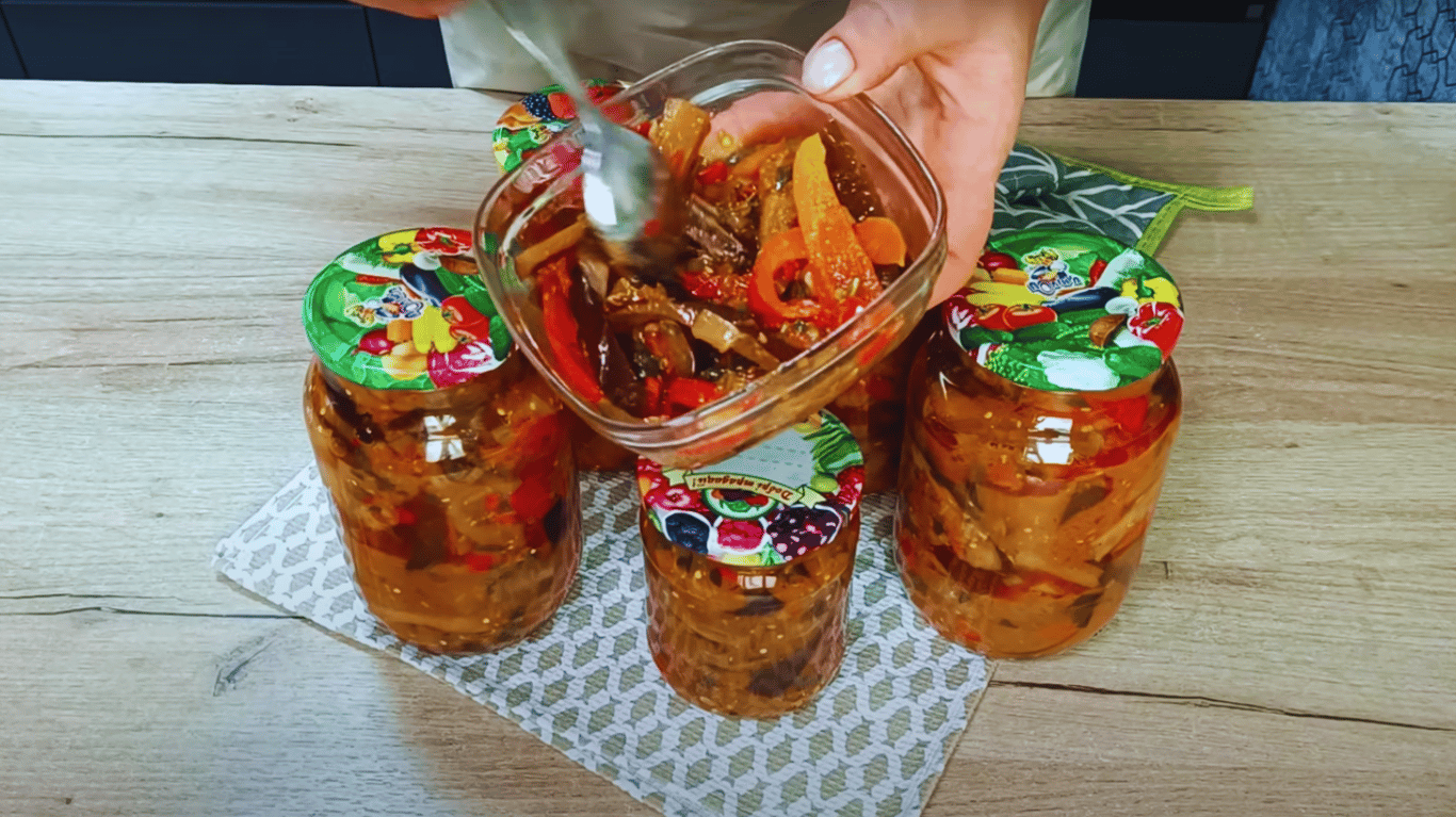 салат з баклажанів по-корейськи на зиму