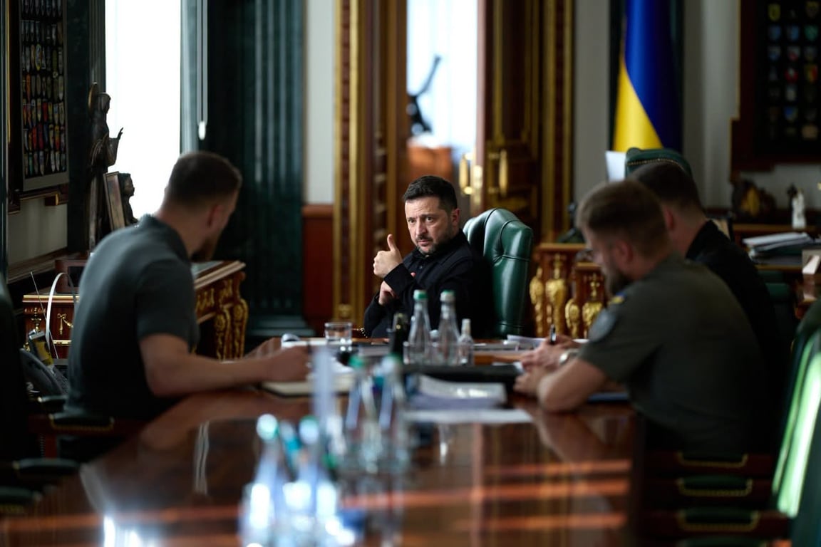 Євгеній Хмара на нараді із Володимиром Зеленським