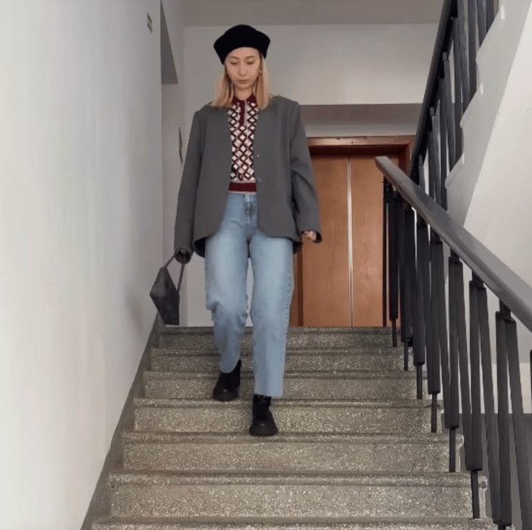 Катерина Репяхова любить приміряти стильні образи