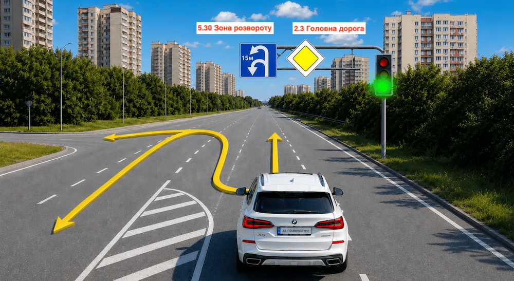 Тест ПДР: куди може проїхати авто