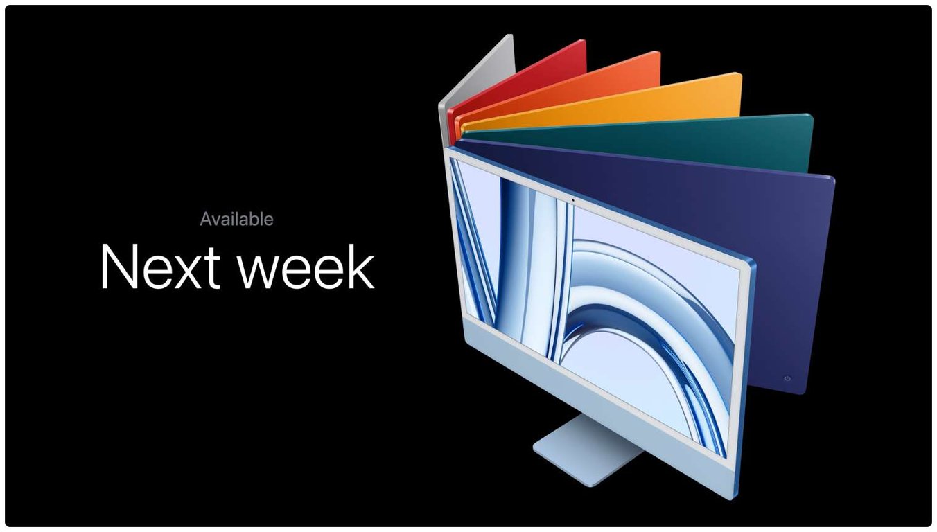 У продажі iMac на M3 з'явиться наступного тижня