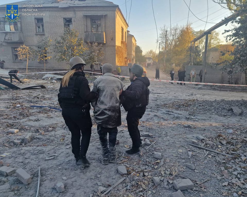 окупанти вдарили по Запоріжжю