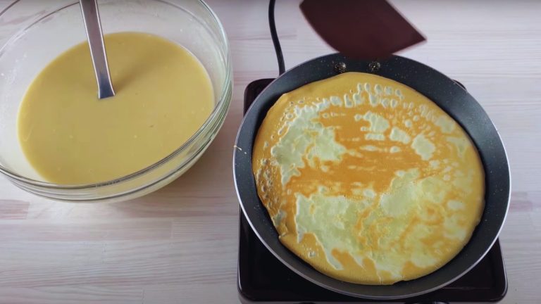 як приготувати млинці на воді