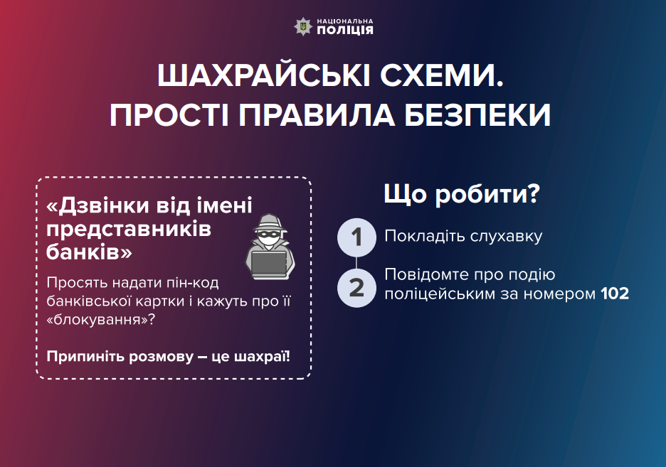 Схеми шахрайства в Україні. Фото: Кіберполіція