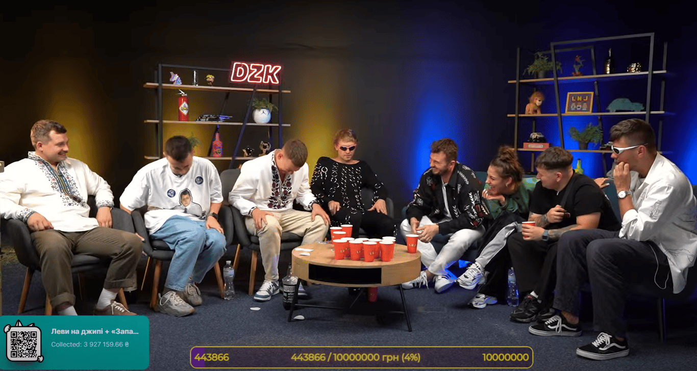 Десятичасовой выпуск украинского канала "Львы на джипе"