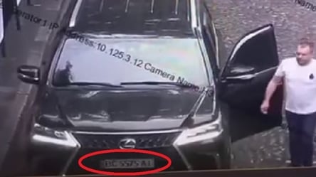 Скандального львовского бизнесмена заметили на Lexus с двойными номерами - 285x160