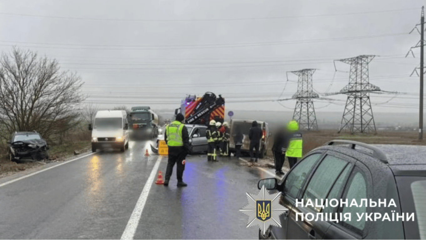 Аварія на трасі Одеса-Рені