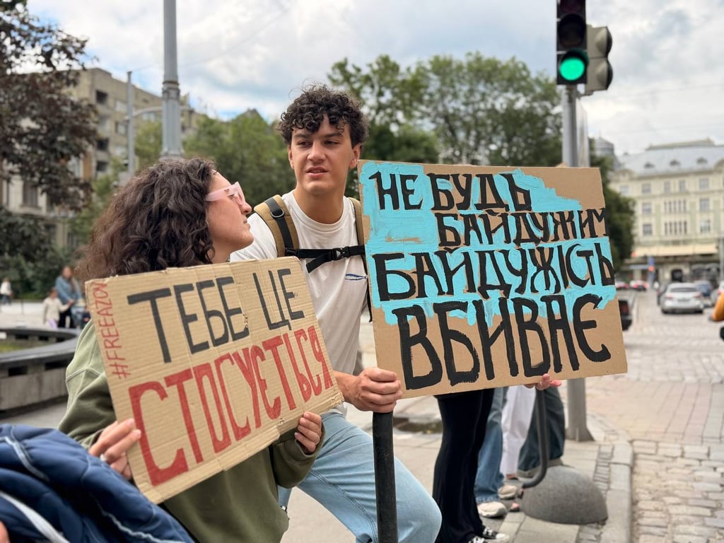 "Полон вбиває": у Львові рідні захисників вийшли на мітинг - фото 5