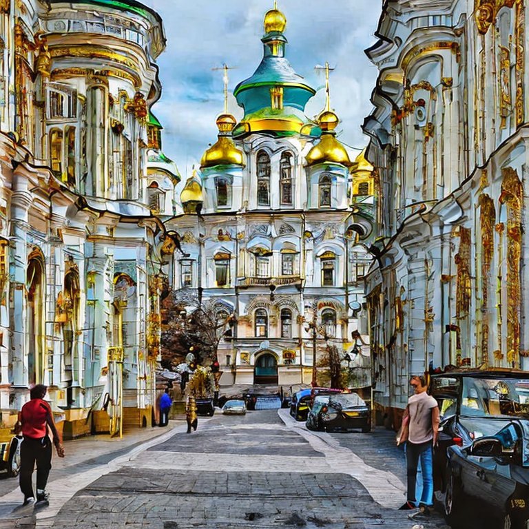 Как ИИ видит идеальный Киев в День архитектуры Украины