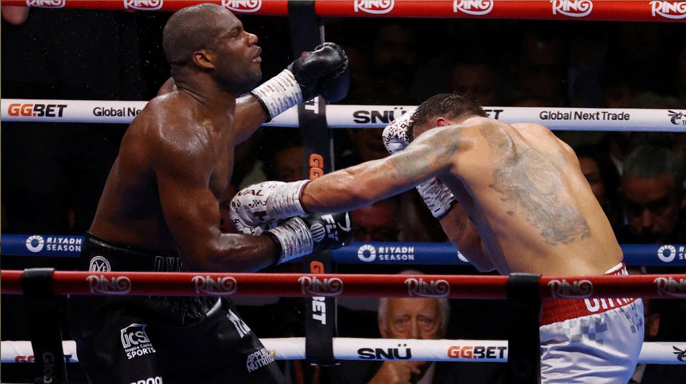 Александр Усик и Даниэль Дюбуа