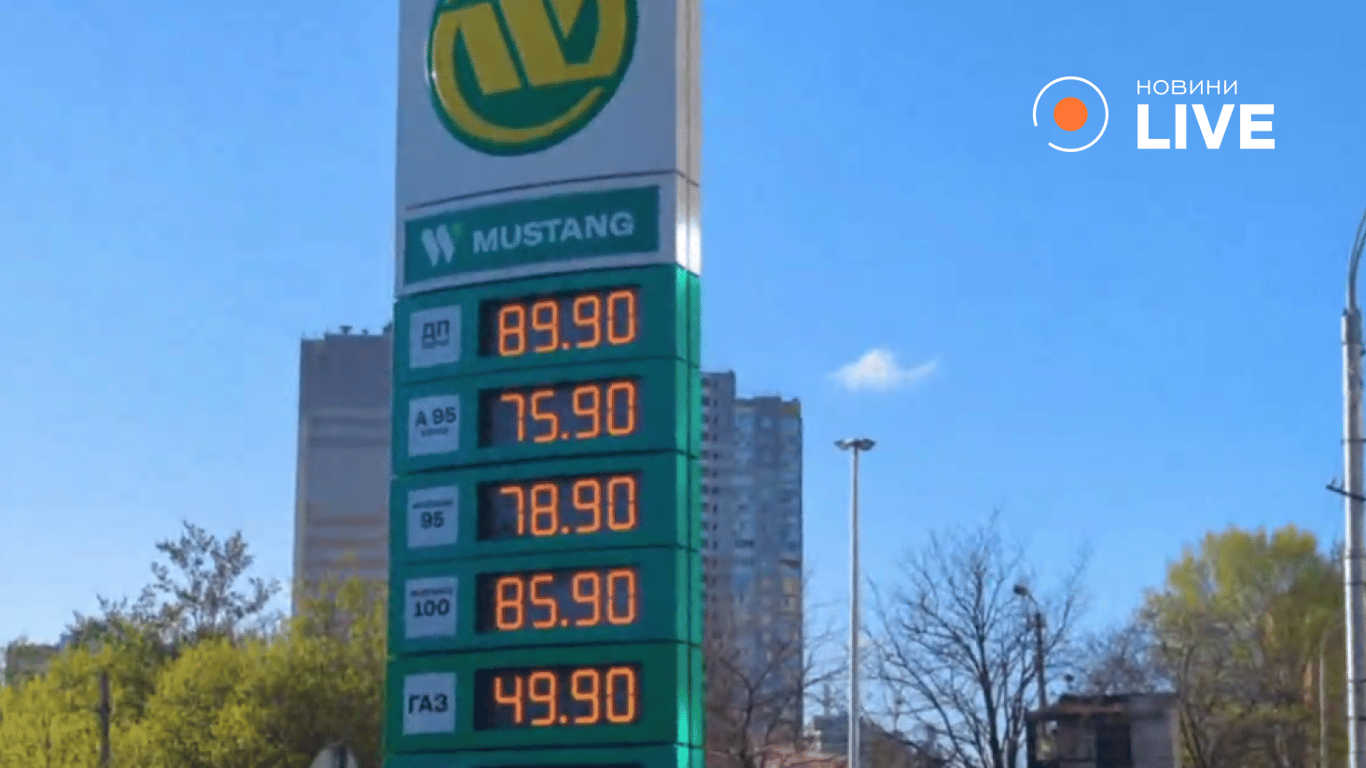 Ціни на паливо в Києві сьогодні