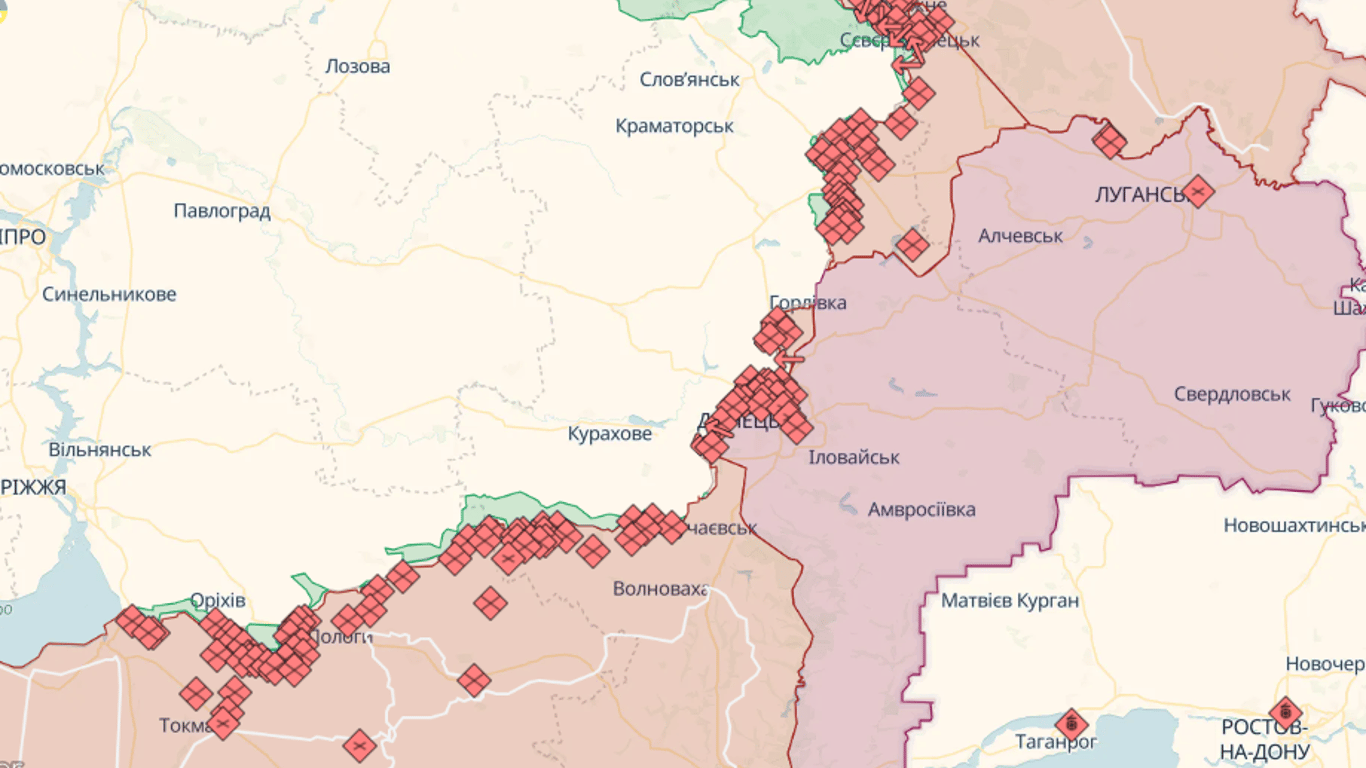 Карта боевых действий в Украине онлайн сегодня, 11.10.2023: DeepState, Liveuamap, ISW