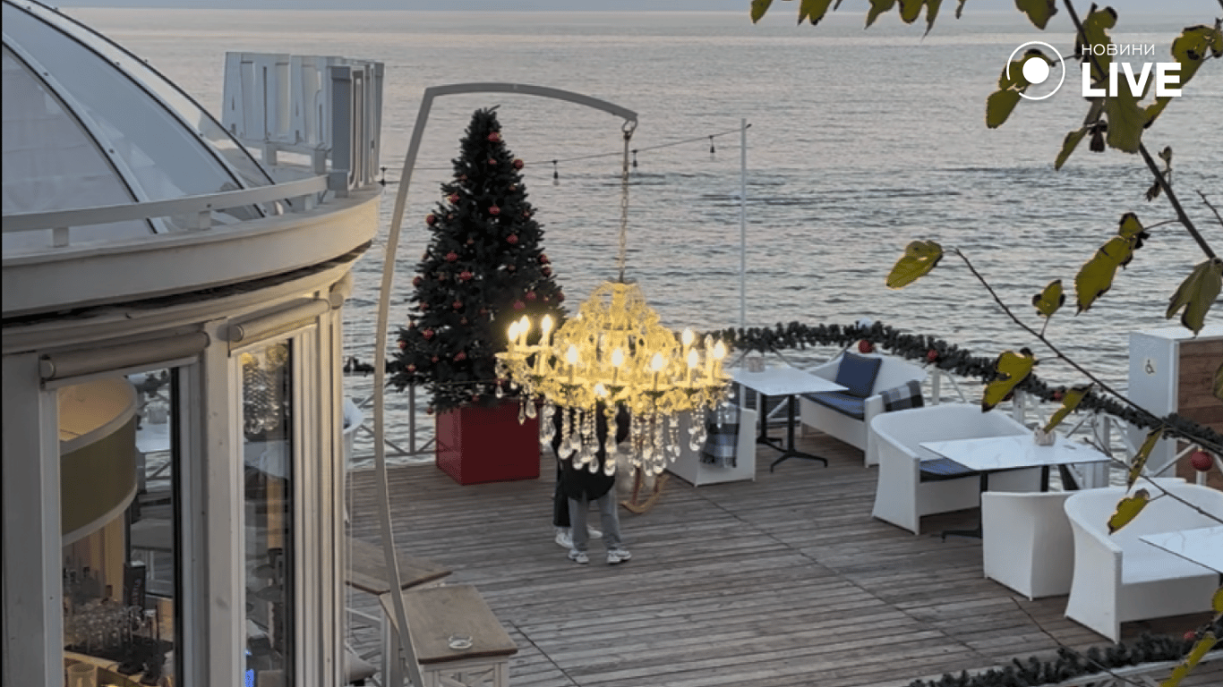 Новорічний пляж