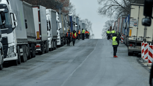 Поляки блокують шість КПП на кордоні — скільки вантажівок перебувають у чергах - 285x160